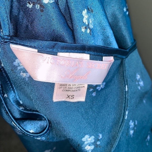 Victoria’s Secret Angels Floral Satin Slip Dress - Picture 7 of 8